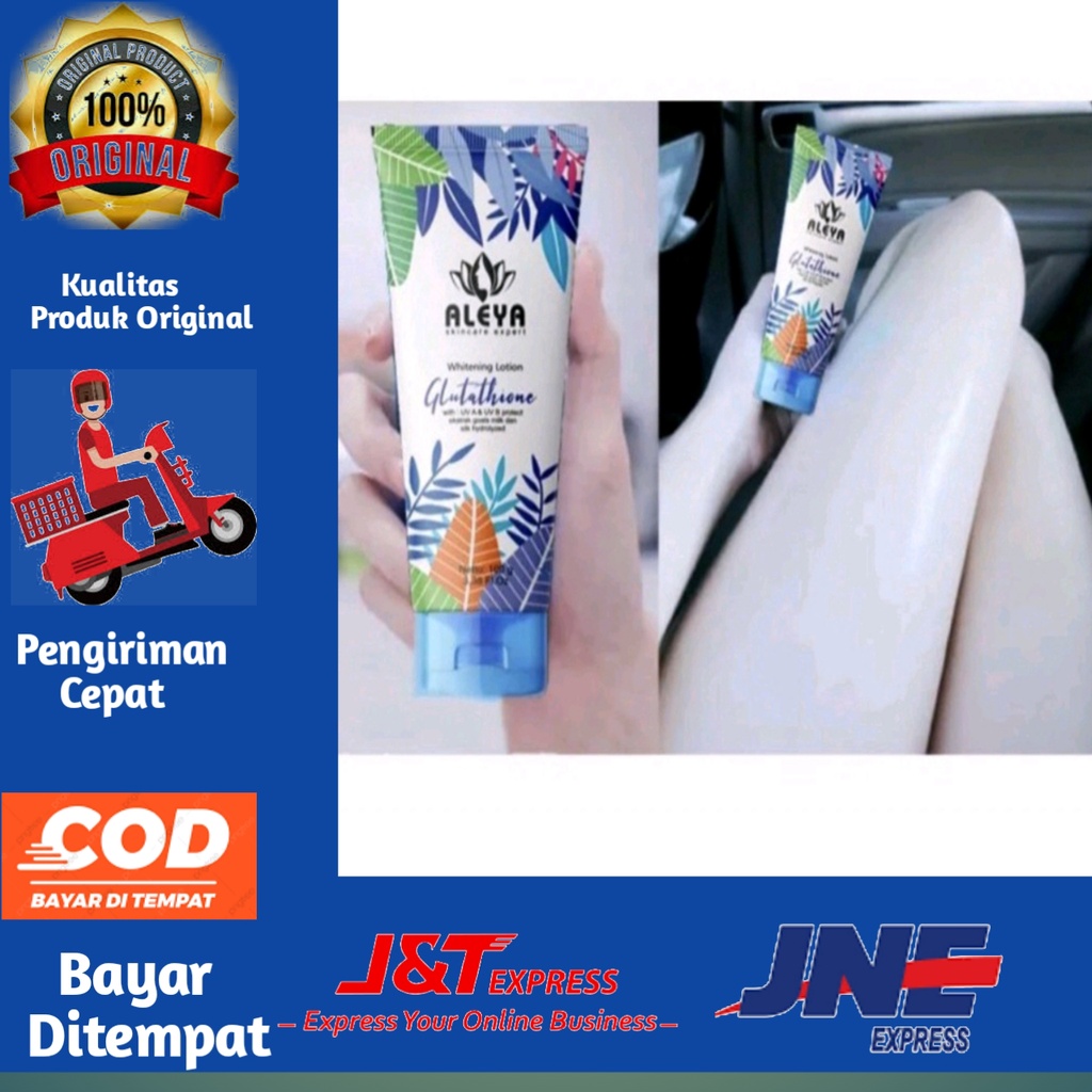 [BISA COD] Lotion Pemutih Kulit Viral Hb Whitening Aleya Pemutih Badan BPOM Handbody Whitening Pemutih Instan