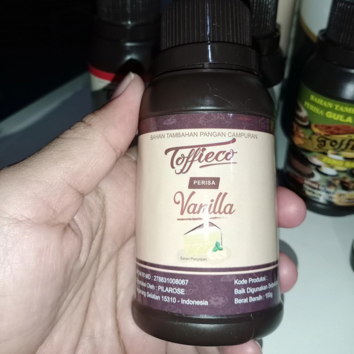 

TOFFIECO Vanilla paste perisa pasta Vanilla 100gr
