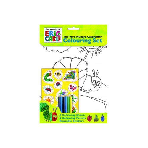 The Very Hungry Caterpillar Colouring Set