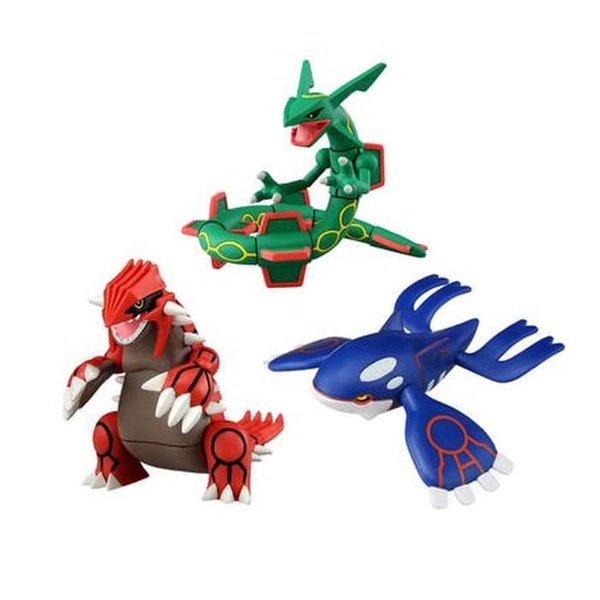Figure Pokemon Moncolle Kyogre Moncolle Groudon Moncolle Rayquaza Moncolle Shaymin FIGURE POKEMON OR