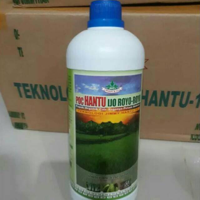 Pupuk Organik Cair POC Hantu Produk Asli Pupuk Jimmy Hantu