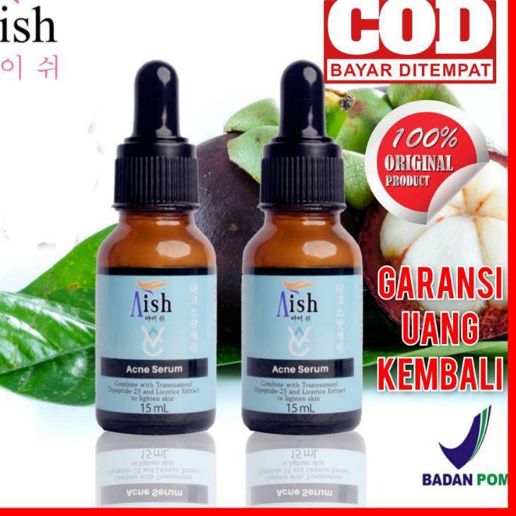 Stok Baru BISA  ! Serum AISH | AISH SERUM KOREA - ORIGINAL 100% ACNE SERUM AISH DARI KOREA SERUM AIS