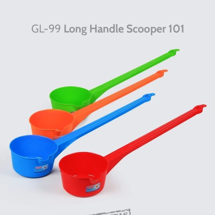 Gayung Gagang Panjang Lion Star Long Handle Scooper 101 (1L) GL-99