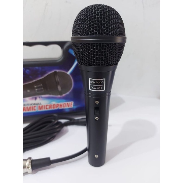 FREE BUBBLE WRAP mic kabel kenwood kw650 free koper mic kenwood kw 650 free kabel cable microphone body metal good quality mic murah karaoke ktv pidato imam