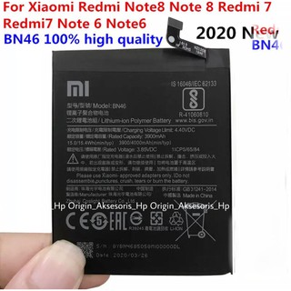 Baterai Xiaomi BN46 Redmi 7 Redmi Note 8 Original 100% Battery Batre BN 46