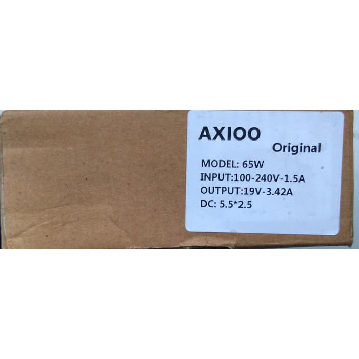 Adaptor / Charger Laptop AXIOO ZYREX (DELTA) 19V - 3.42A Original