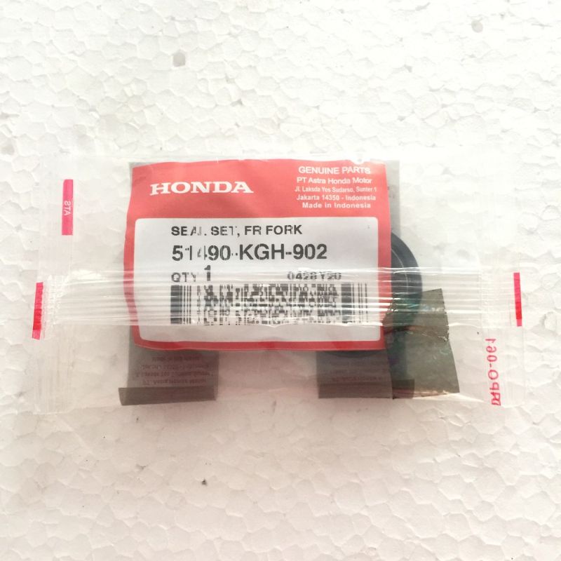 51490-KGH-902 Oil Seal Sil Shock Breaker Depan Beat Scoopy Spacy Vario Grand Fit Supra CS1 Ori AHM
