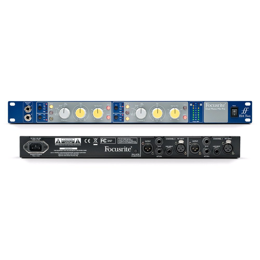 Focusrite ISA Two 2-channel Microphone Preamp