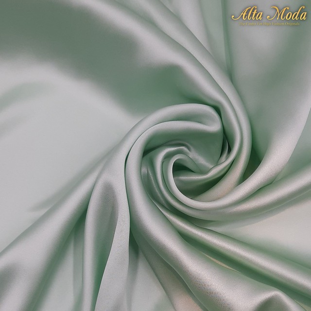 

Alta Moda Furing Premium Silk Satin Sutra - Mint Green (1M)