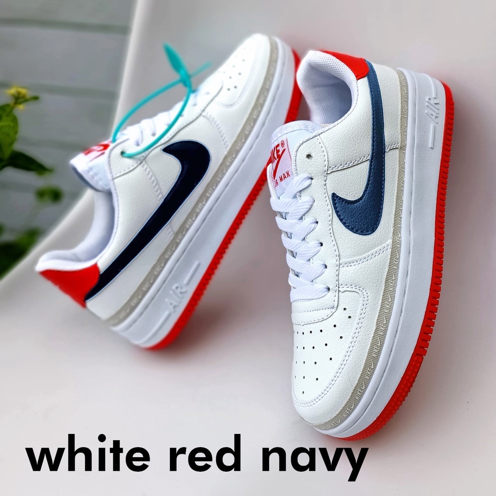 Sepatu Pria Wanita Sneakers Pria Wanita Unisex Casual Premium Import Nike Air Force One Swoosh