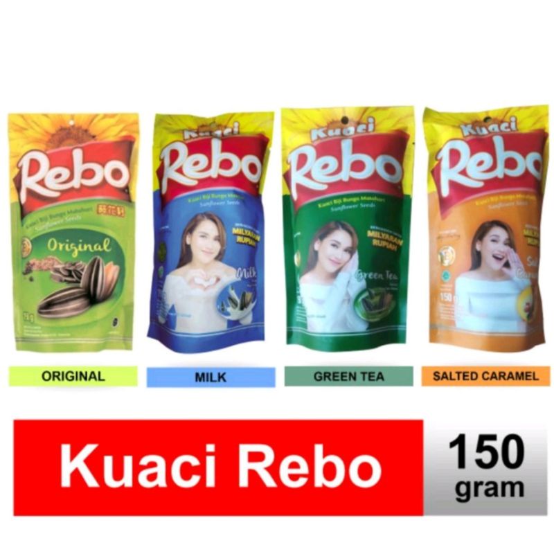

Kuaci REBO ukuran 150g