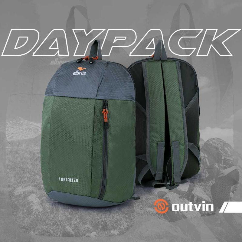 Tas Ransel Daypack 15 Liter Hijau Army Premiun Bahan Cordura Tawon Tahan Air Waterproof | Tas Sepeda Travelling Outdoor Sport | Tas Olahraga