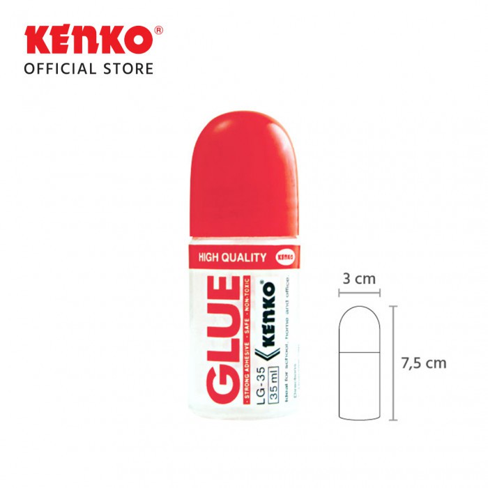 

KENKO Lem kertas kenko/lem cair/liquid glue 35ml