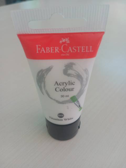 Cat Acrilyc Faber Castell 30 ML Black