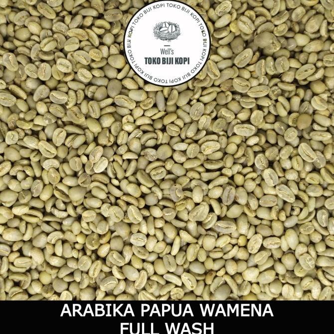 

GREEN BEAN BIJI KOPI ARABIKA PAPUA WAMENA FULL WASH GRADE 1 - 1 KG
