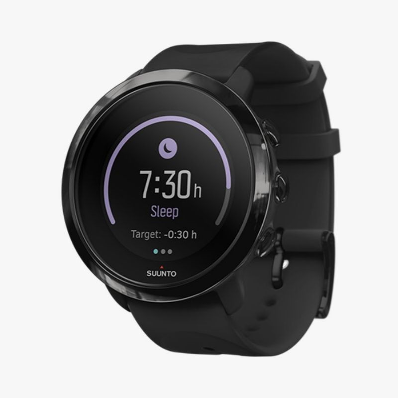 SUUNTO 3 FITNESS ALL BLACK ORIGINAL GARANSI RESMI 2 TAHUN'
