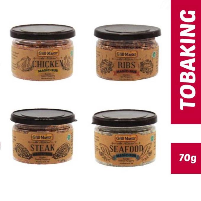 

```````] Magic Rub Steak Jays Bumbu Rempah Jay's Grill Master Marinasi 70gr