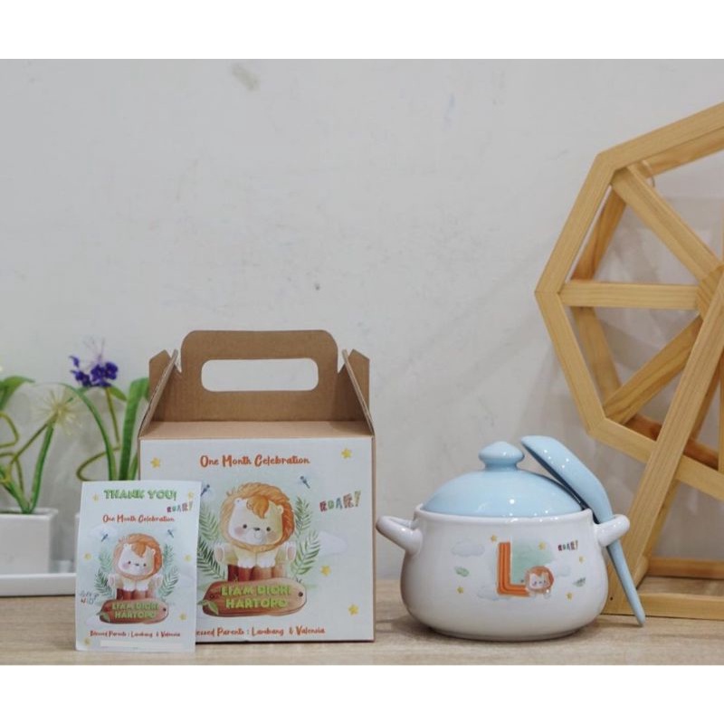 HAMPER / SOUVENIR BOWL SENDOK (paper box)