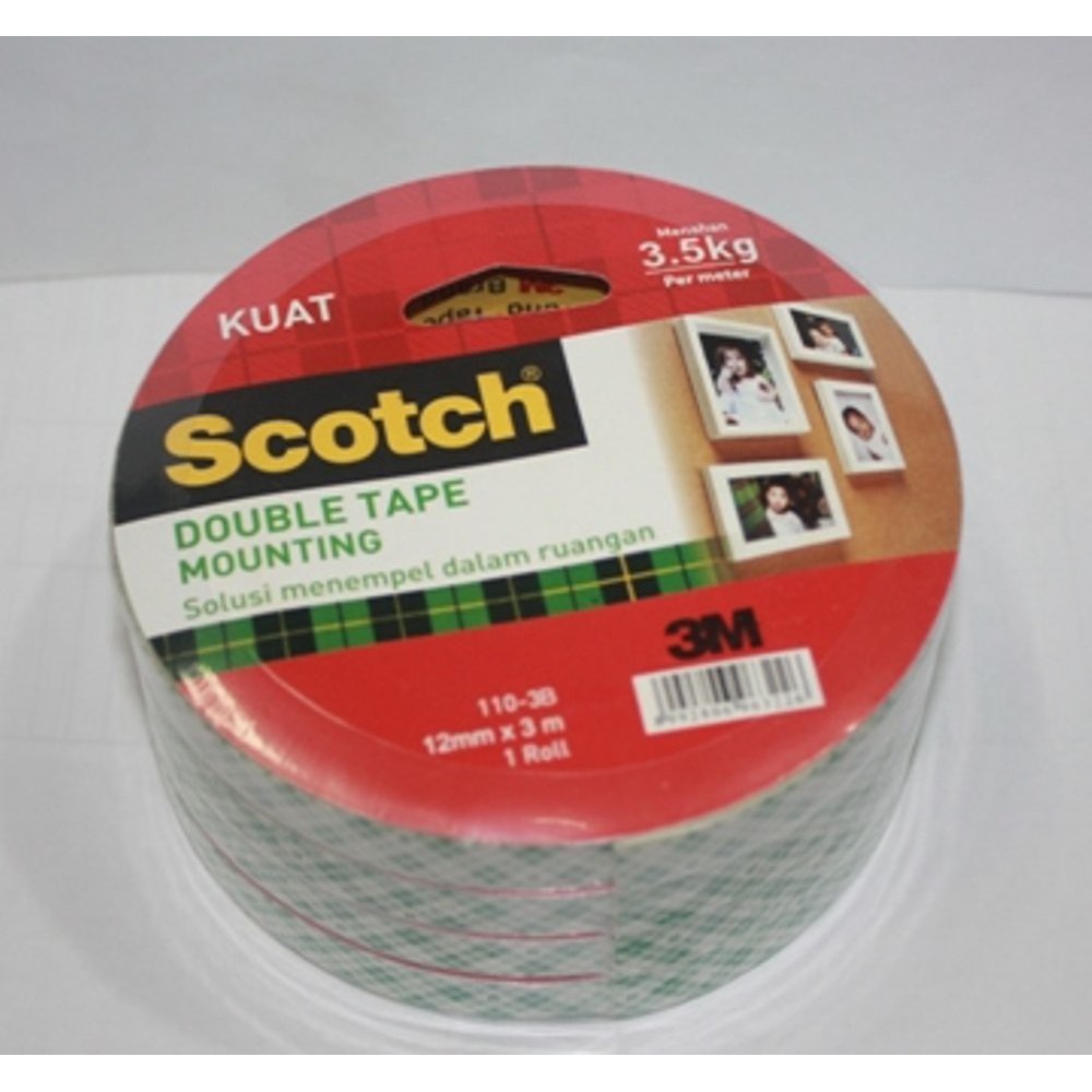 

Double Tape Mounting Merk Scotch 3M