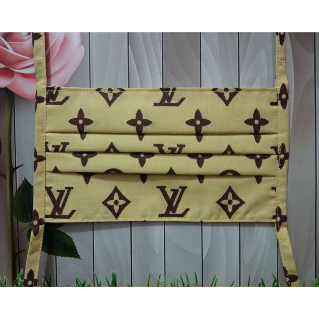 Masker LV 2 ply tali