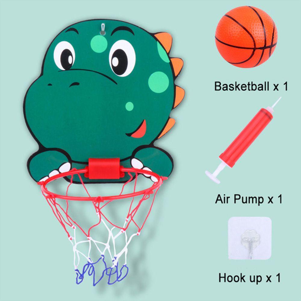 Pineapple Basket Hoop Kit For Children Kids Permainan Orang Tua-Anak Gajah|Stand Basket Dinosaurus