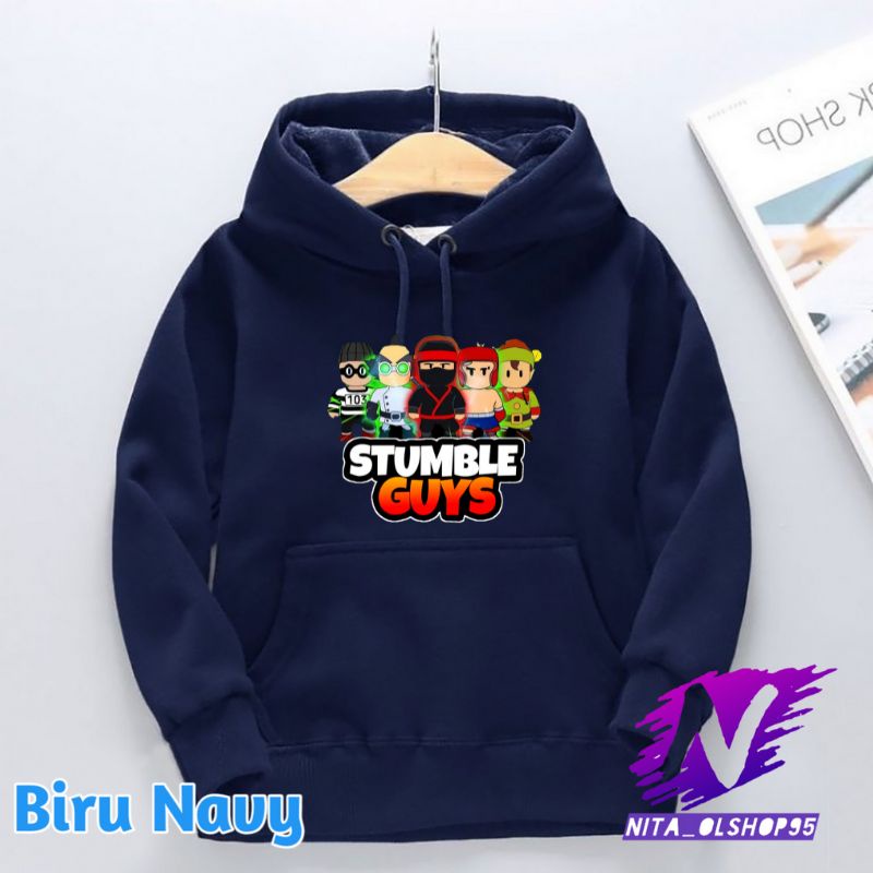 hoodie anak stumble guys karakter terbaru