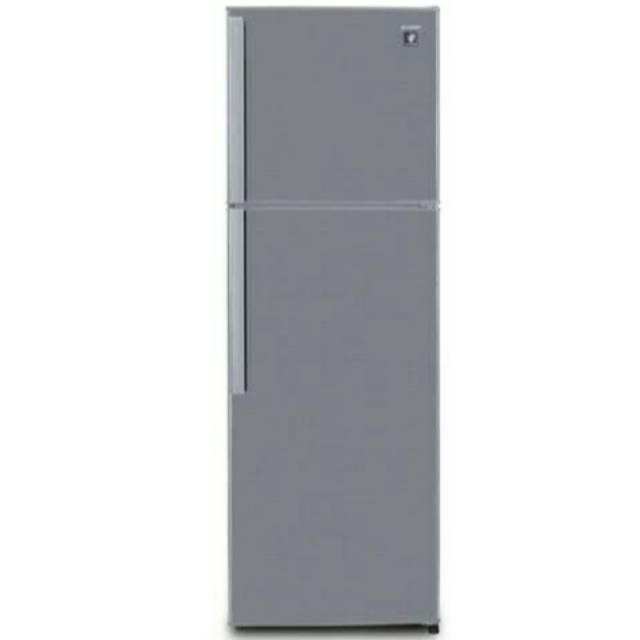 Sharp Kulkas 2 Pintu SJ-420GP-SD Dark Silver
