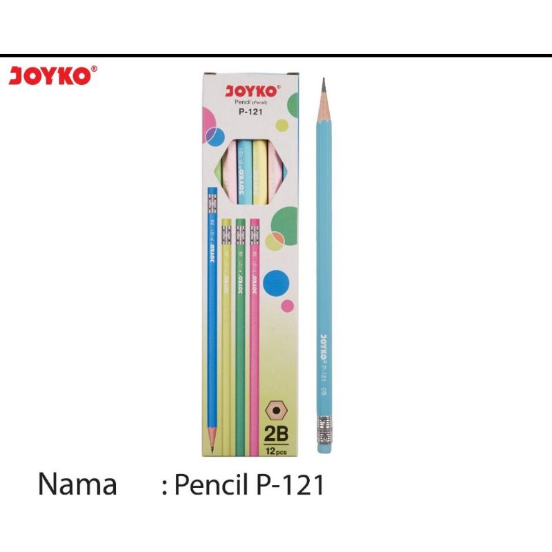 

Pensil Serut Joyko 2B P-121 2B (1pcs)