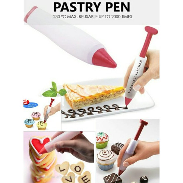 

MOS Pastry Pen / Pen Penghias Kue / Pensil Penghias Kue / Cake Decoration bahan silikon