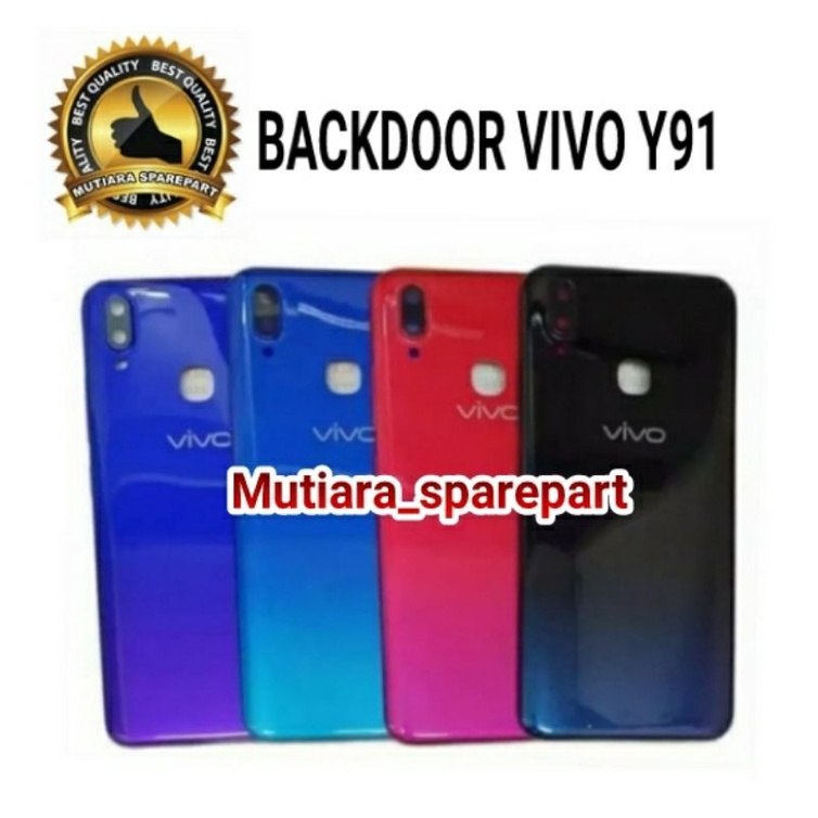 BACKDOOR / BACK COVER / CASING TUTUP BELAKANG VIVO Y91