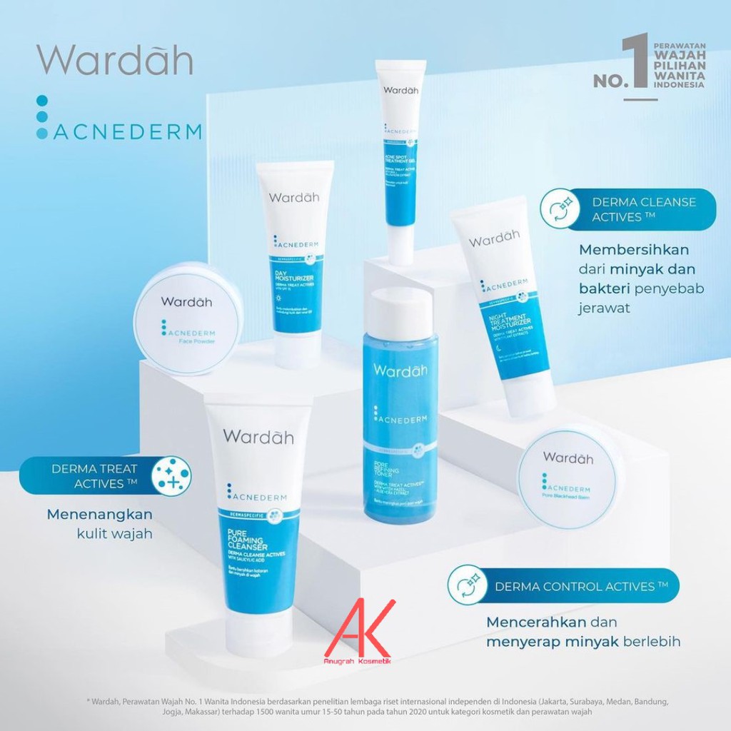 Wardah Acnederm Series 1 Paket
