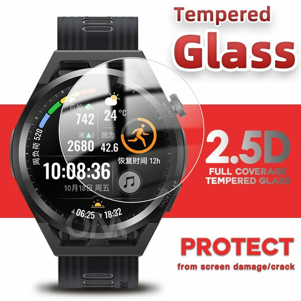 1 / 3 / 5PCS Pelindung Layar Tempered Glass 9H Bening Untuk Huawei Watch GT 3 46mm