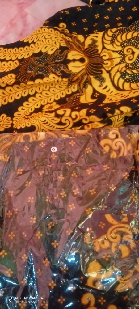 Batik Couple Keluarga Motif Gurita Kuning / Sarimbit Keluarga Ndoro Jowi Dnt Bisa Pisah M L Xl Xxl
