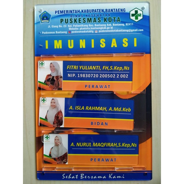 

papan 3 petugas jaga