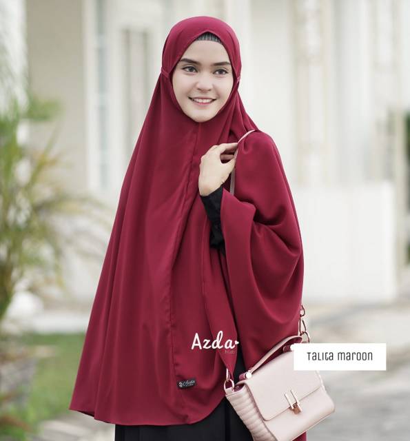 JILBAB BERGO JUMBO TALI TALITA BY AZDA/BERGO WOLFIS  THALITA AZDA INDONESIA/KERUDUNG AZDA INDONESIA