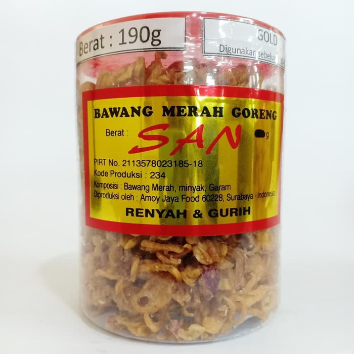 

SAN Bawang Merah Goreng 150g