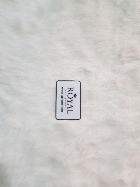 Jual Karpet Bulu Putih 100x130cm Untuk Ruangan Dan Foto Produk Online