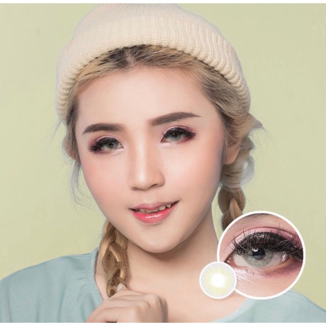 Pitchy blue gray brown green softlens sweety plus