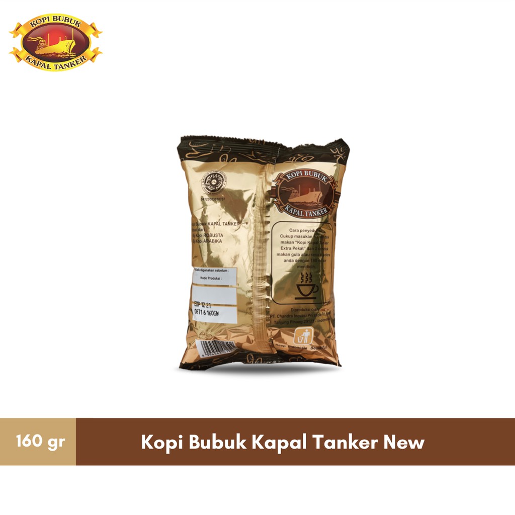 Kopi Bubuk Kapal Tanker New - 160 Gr