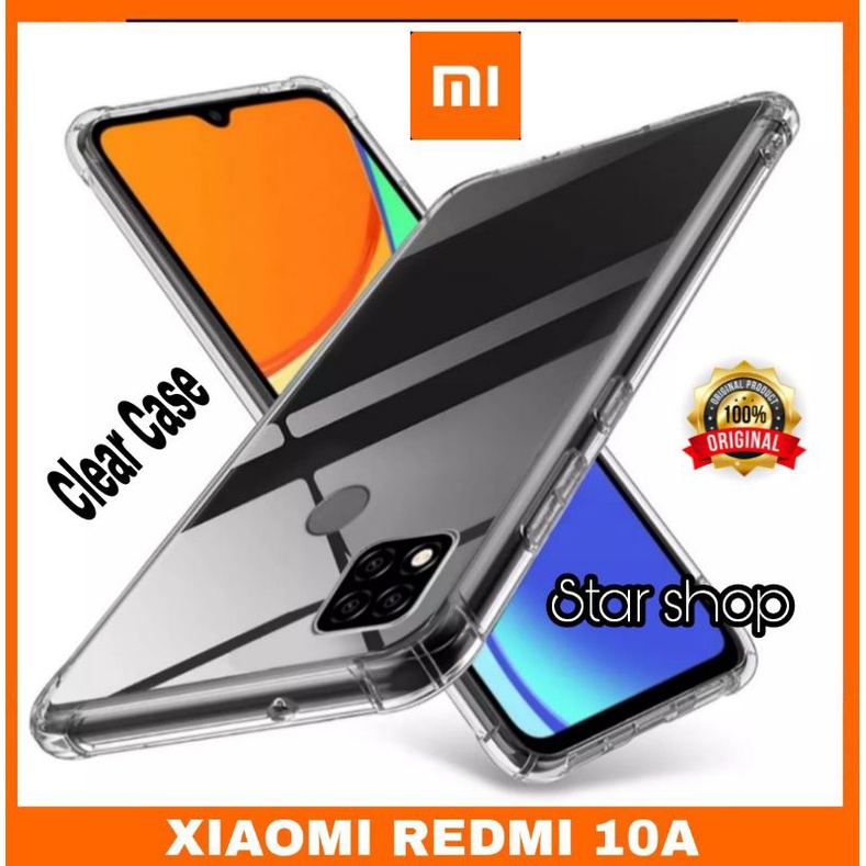 Clear Case Xiaomi Redmi 10A Softcase Casing Redmi 10A Cristal Clear