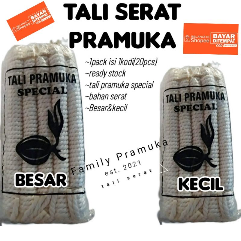 

Tali serat pramuka - tali tambang - tali pramuka