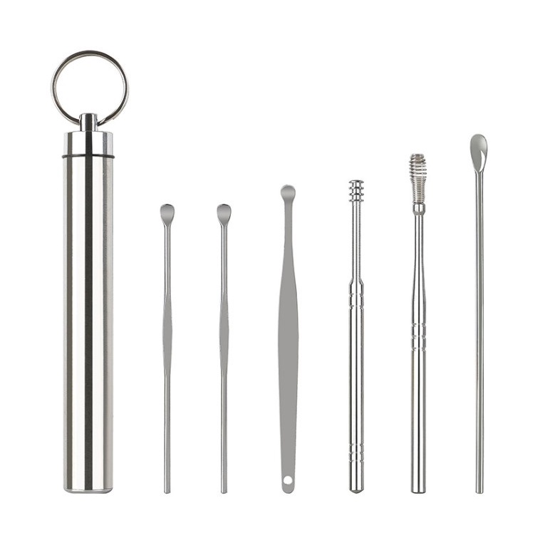 Set Korek Kuping - Korek Kuping Stainless