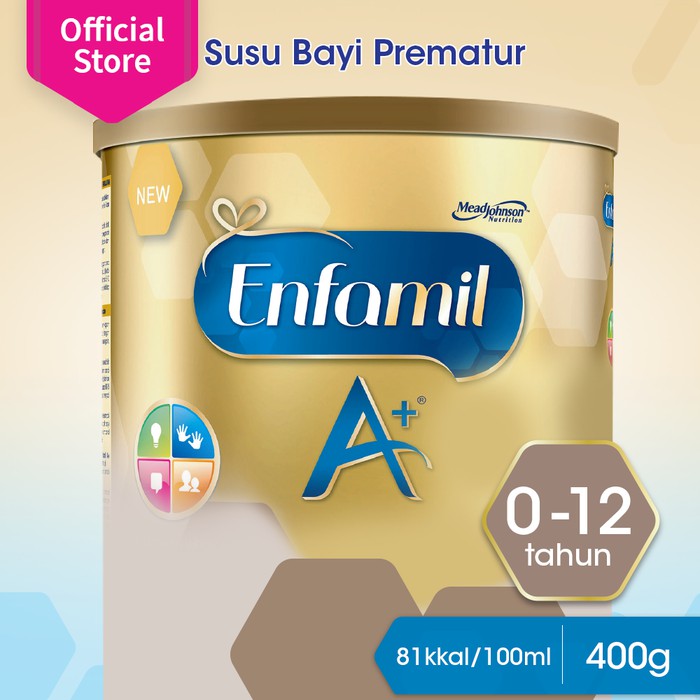 Enfamil A+ Premature Susu Formula Bayi Prematur 400 gr