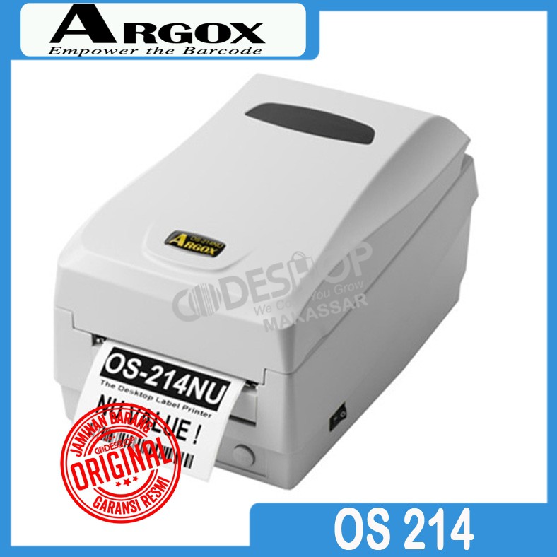 BARCODE PRINTER LABEL PRINTER ARGOX OS-214 TERBARU