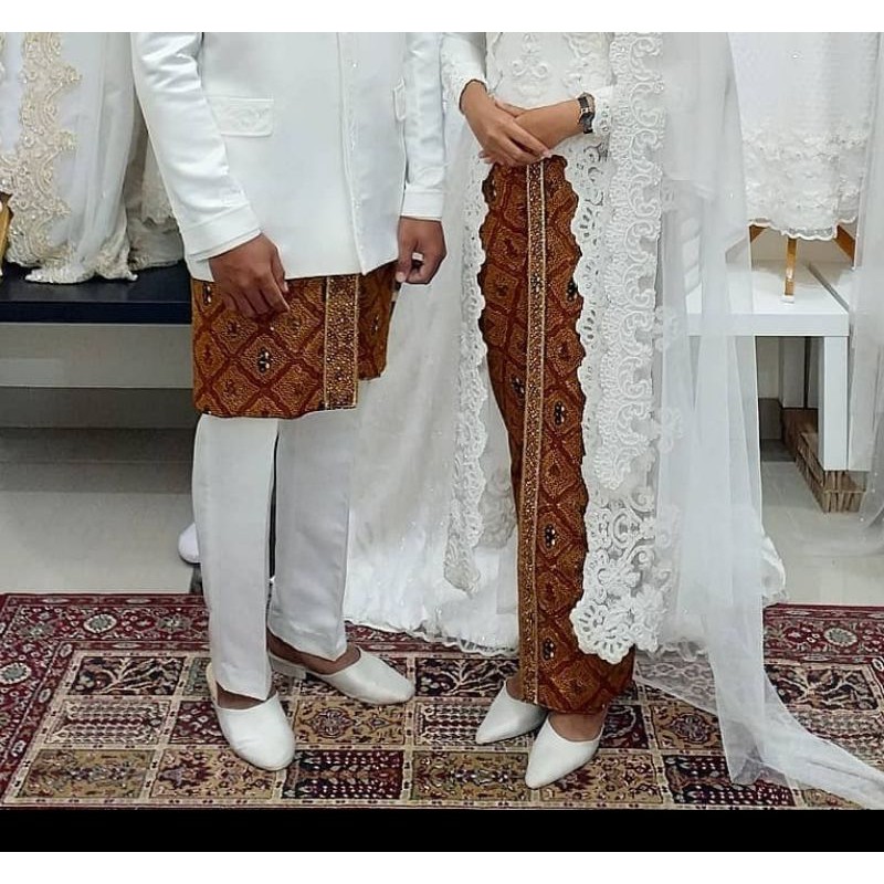 Kain jarik prodo payet tabur sepasang ( payet jepang)