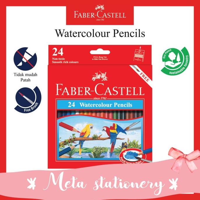 

(BISA COD) Pensil warna Water Color Faber Castell 24 BIG SALE Kode 1386