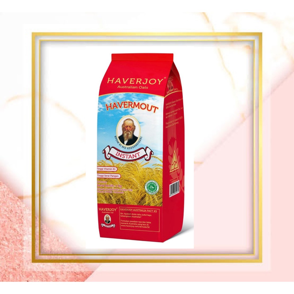 

Haverjoy Havermout Instan Oats 1kg