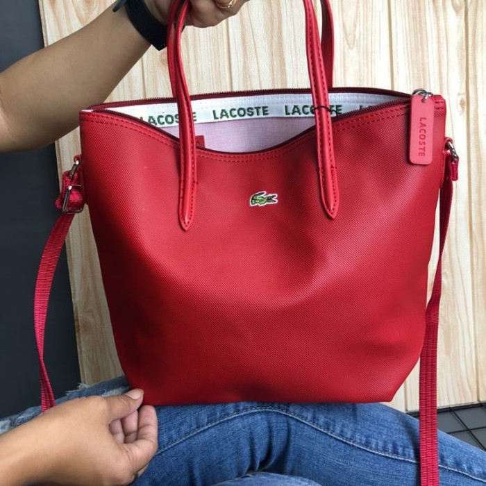 tas lacoste sling bag