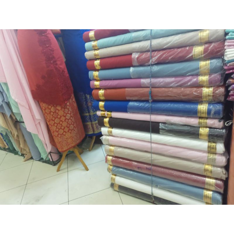 KATUN TOYOBO RM, cotton toyobo termurah, kain katun polos bahan kemeja, gamis
