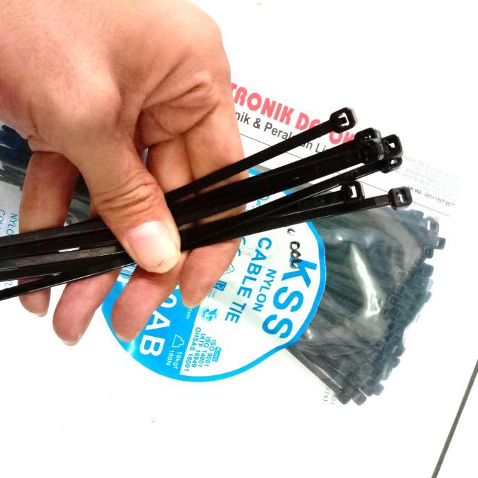 

Kabel Tis 20Cm Sabuk Kabel Kss Nylon Cv-250Ab Hitam Harga Eceran Pcmelebik54 Juara